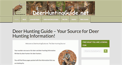 Desktop Screenshot of deerhuntingguide.net